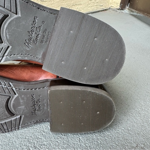 Masterson Boot Co. Men's Cowboy Western Boots Sz 11 Square Toe Brown - Picture 13 of 14